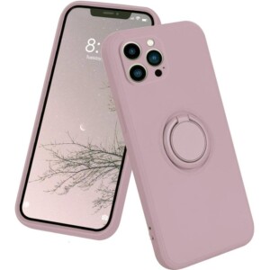 Coque iPhone 13 Pro rose anneau