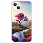 Coque iPhone 13 colorfull tree