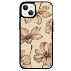 Coque iPhone 13 flower vintage