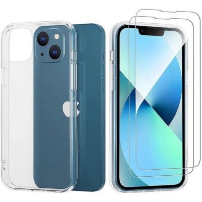 Coque iPhone 13 mini avec verre trempé