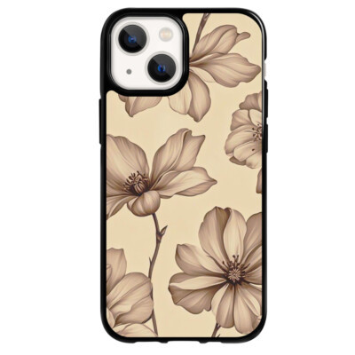 Coque iPhone 13 mini flower vintage