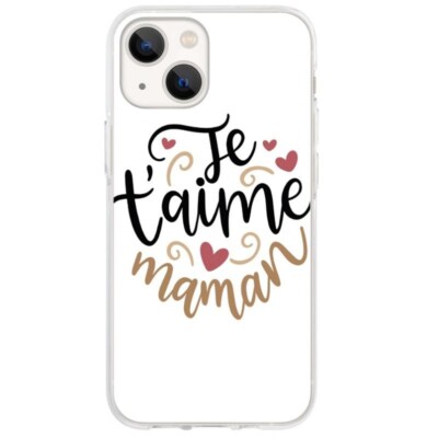 Coque iPhone 13 mini maman