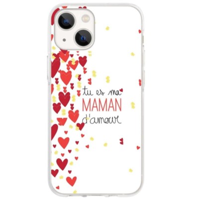 Coque iPhone 13 mini maman