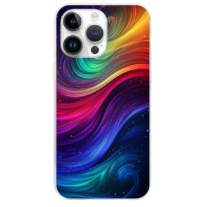 Coque iPhone 14 Pro Max arc en ciel cosmo