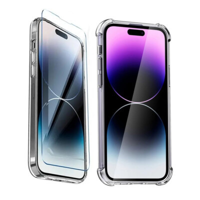 Coque iPhone 14 Pro antichoc avec film