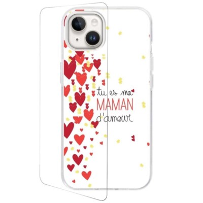 Coque iPhone 14 maman