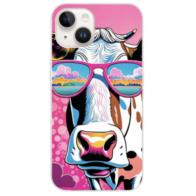 Coque iPhone 14 vache