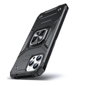 Coque iPhone 15 Pro Max antichoc avec anneau