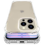 Coque iPhone 15 Pro antichoc avec film verre trempé