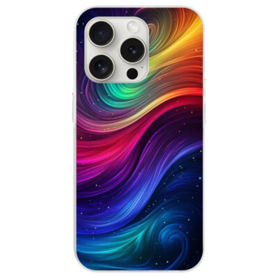 Coque iPhone 15 Pro arc en ciel cosmo Coque iPhone 15 Pro arc en ciel cosmo