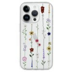 Coque iPhone 15 Pro fleur