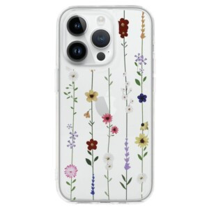 Coque iPhone 15 Pro fleur