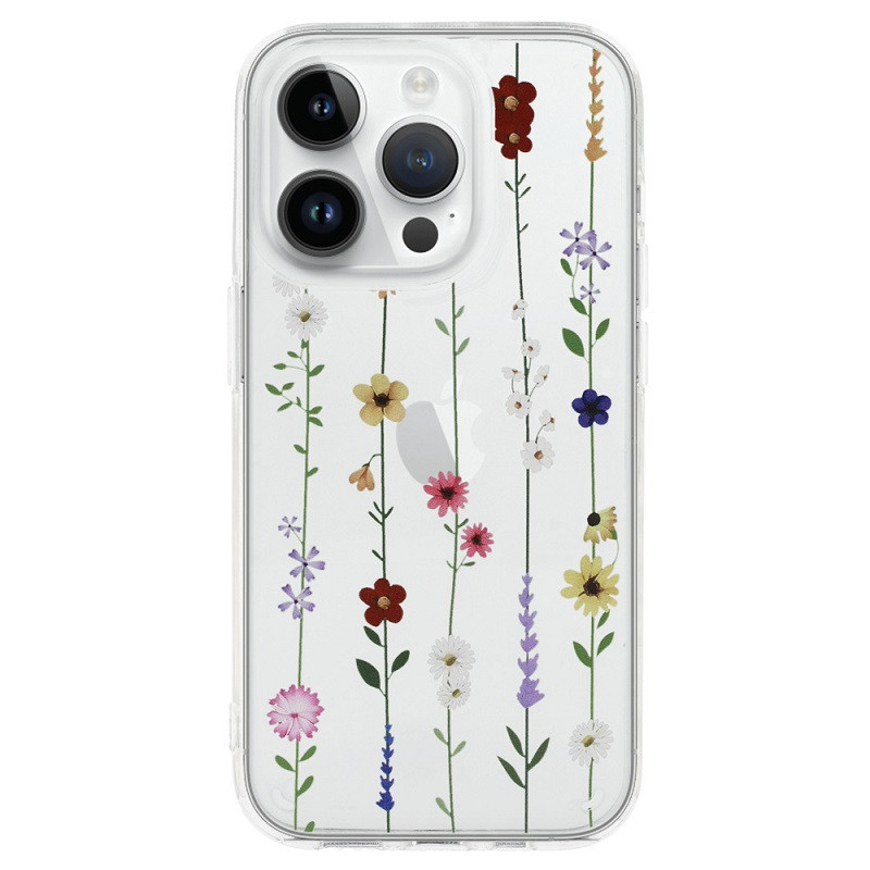Coque iPhone 15 Pro fleur