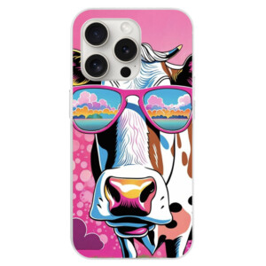 Coque iPhone 15 Pro vache