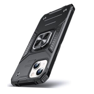 Coque iPhone 15 antichoc avec anneau