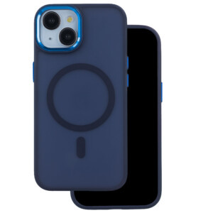 Coque iPhone 15 cercle magsafe couleur mat