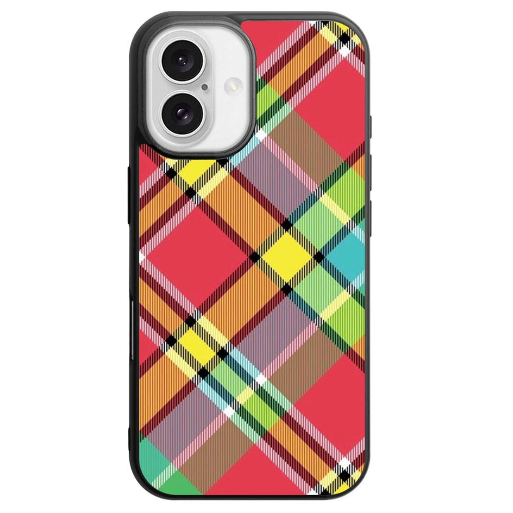 Coque iPhone 16 carreaux