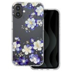 Coque iPhone 16 florale