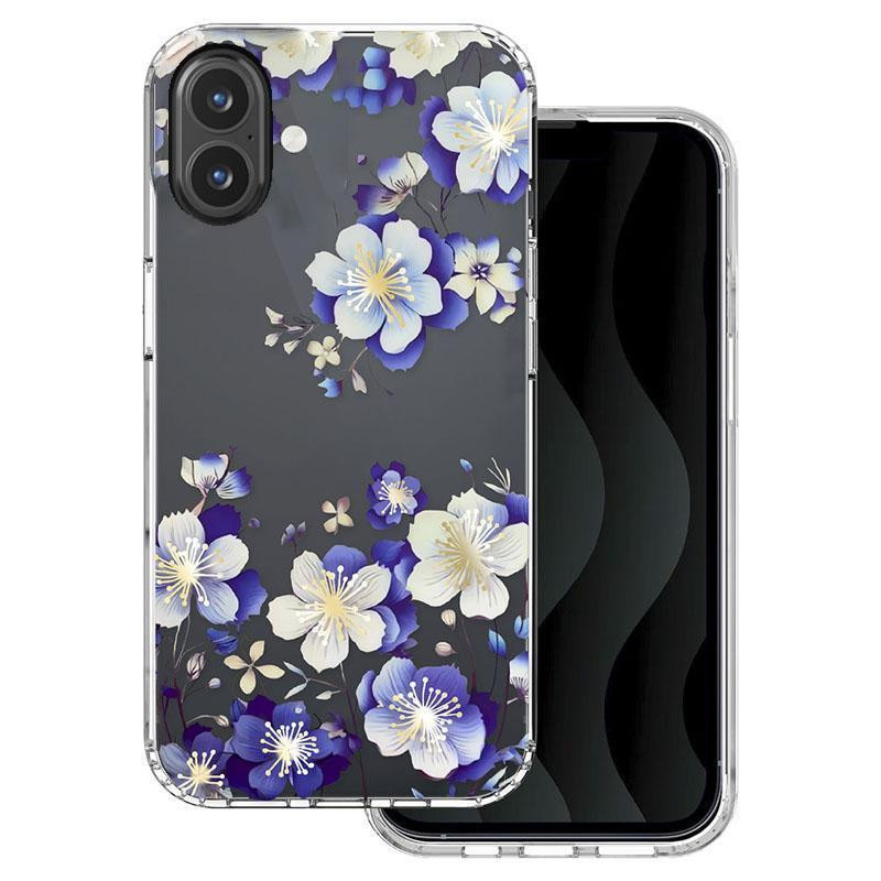 Coque iPhone 16 florale