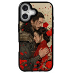 Coque iPhone 16 love samouraÏ