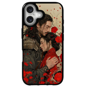 Coque iPhone 16 love samouraÏ