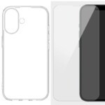Coque iPhone 16 transparente avec verre trempé