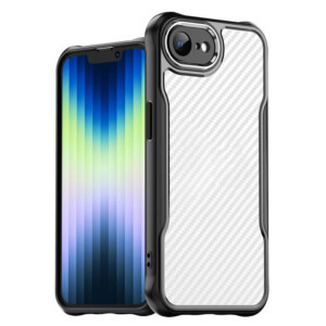Coque iPhone 16e antichoc carbone