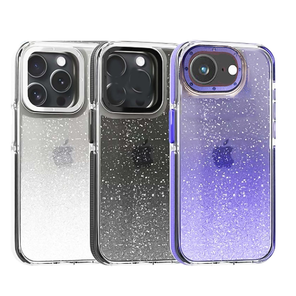 Coque iPhone 16e antichoc shiny violet