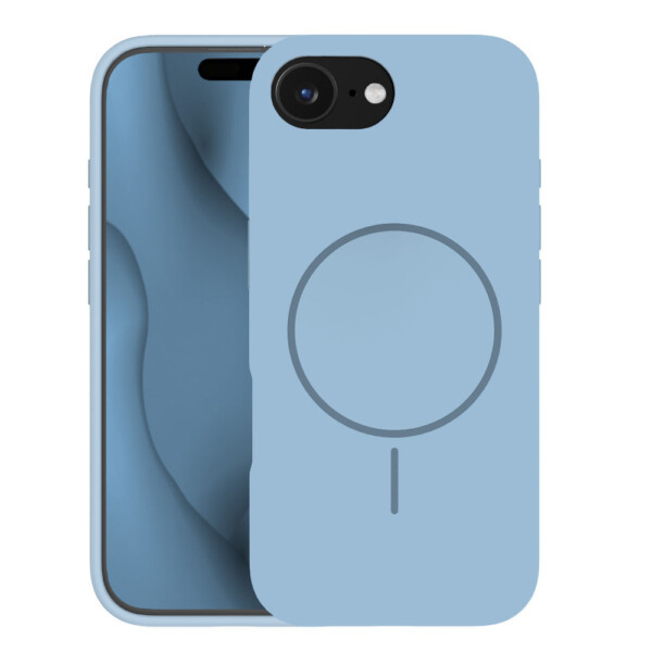 Coque iPhone 16e cercle magsafe silicone