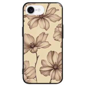 Coque iPhone 16e flower vintage