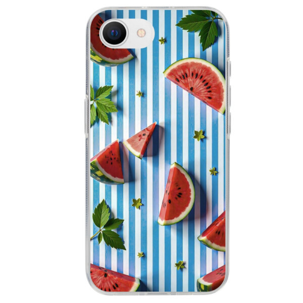 Coque iPhone 16e pastèque