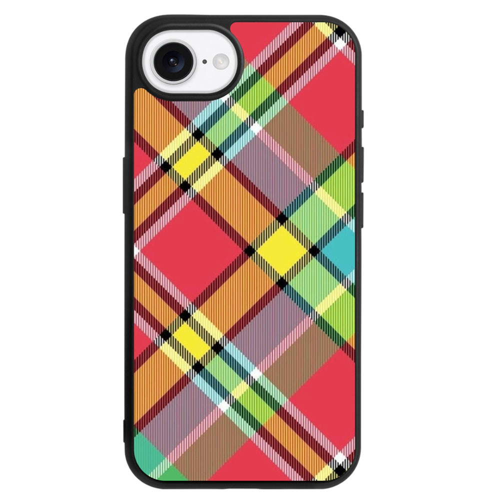 Coque iPhone 16e petits carreaux