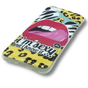 Coque iPhone 6 bouche sexy 1