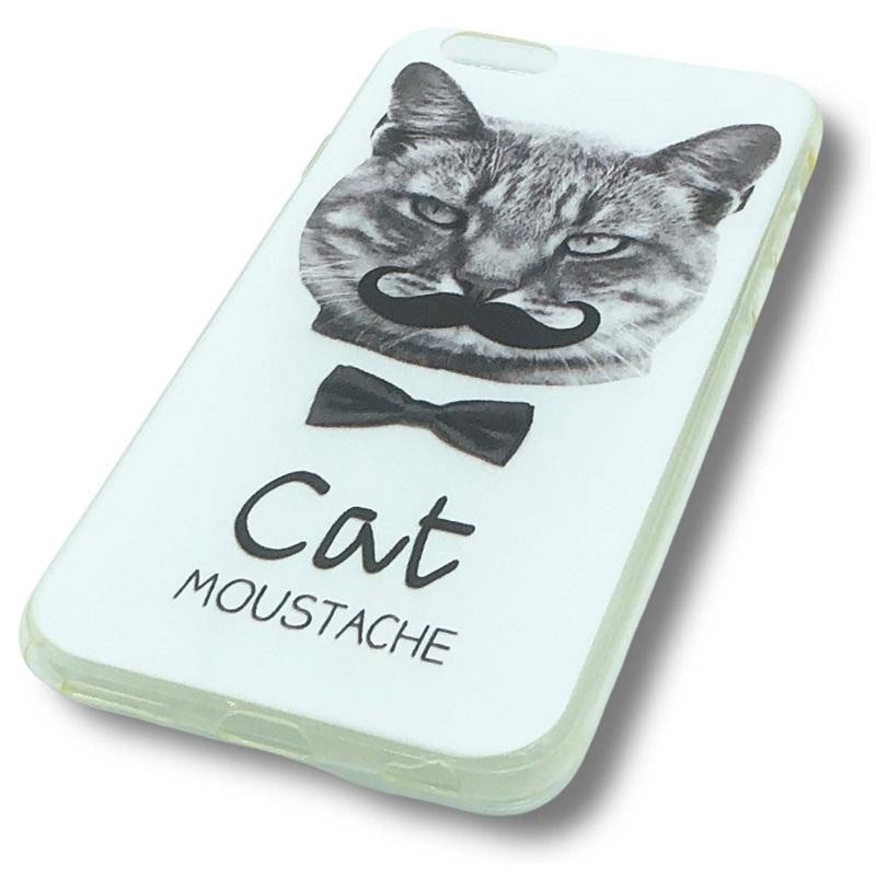 Coque iPhone 6 chat moustache