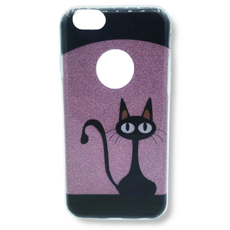 Coque iPhone 6 chat noir