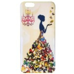 Coque iPhone 6 femme papillon