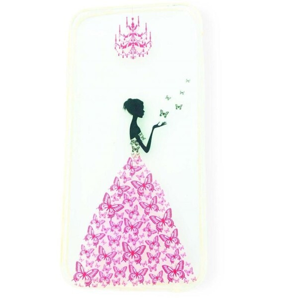 Coque iPhone 6 fille papillon 1