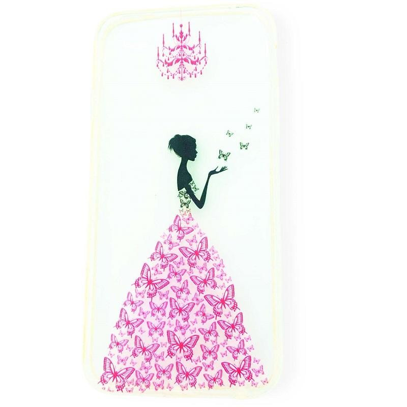 Coque iPhone 6 fille papillon 1