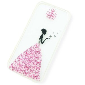 Coque iPhone 6 fille papillon