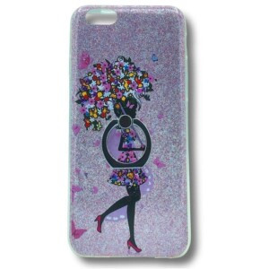 Coque iPhone 6 lady avec anneau