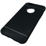 Coque iPhone 6 rigide métal noir