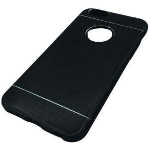 Coque iPhone 6 rigide metal noir