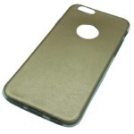 Coque iPhone 6 silicone doré