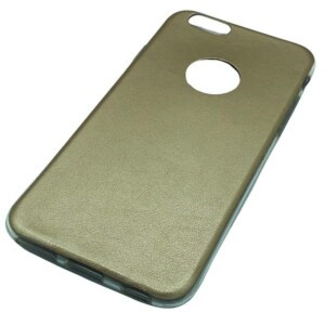 Coque iPhone 6 silicone dore