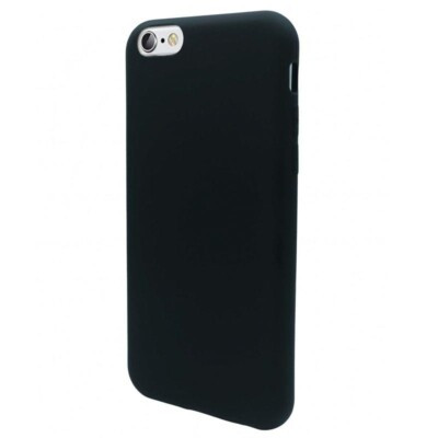 Coque iPhone 6 silicone noir