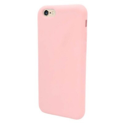 Coque iPhone 6 silicone rose