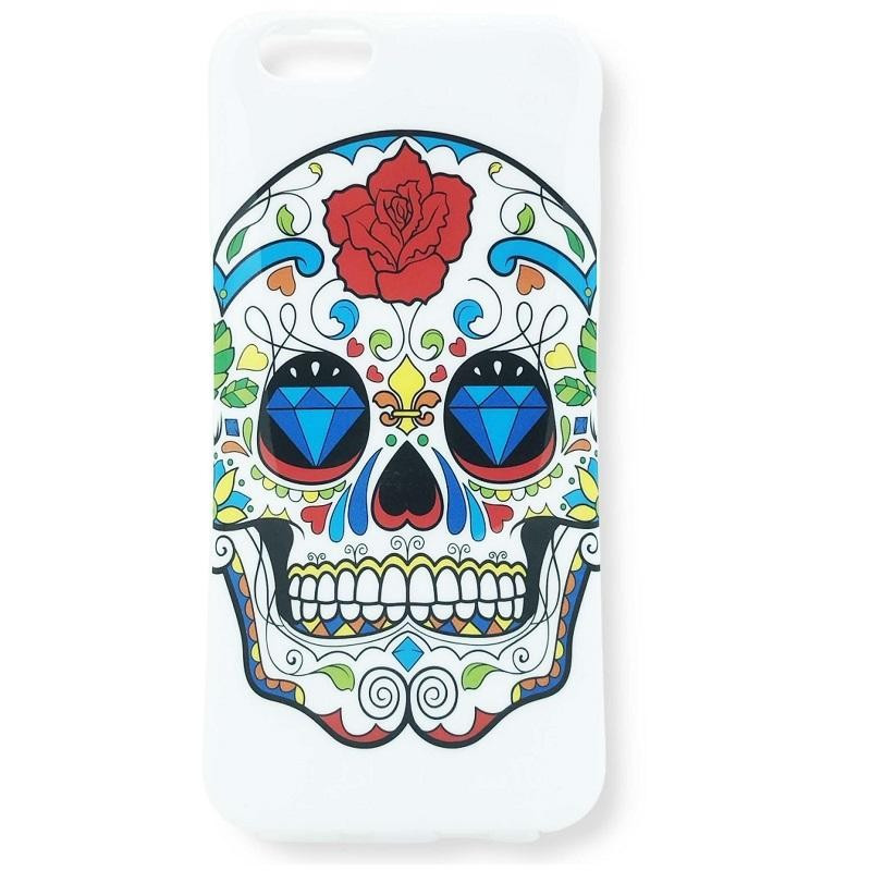 Coque iPhone 6 tete de mort 1