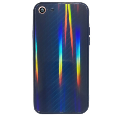 Coque iPhone 8 holographique bleu Coque iPhone 8 holographique bleu