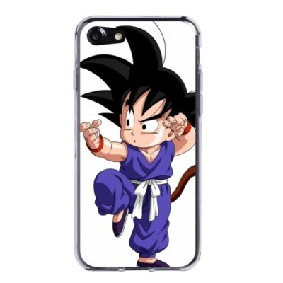Coque iPhone SE 2020 Dragon Ball Kid Goku