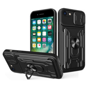 Coque iPhone SE 2020 antichoc avec anneau